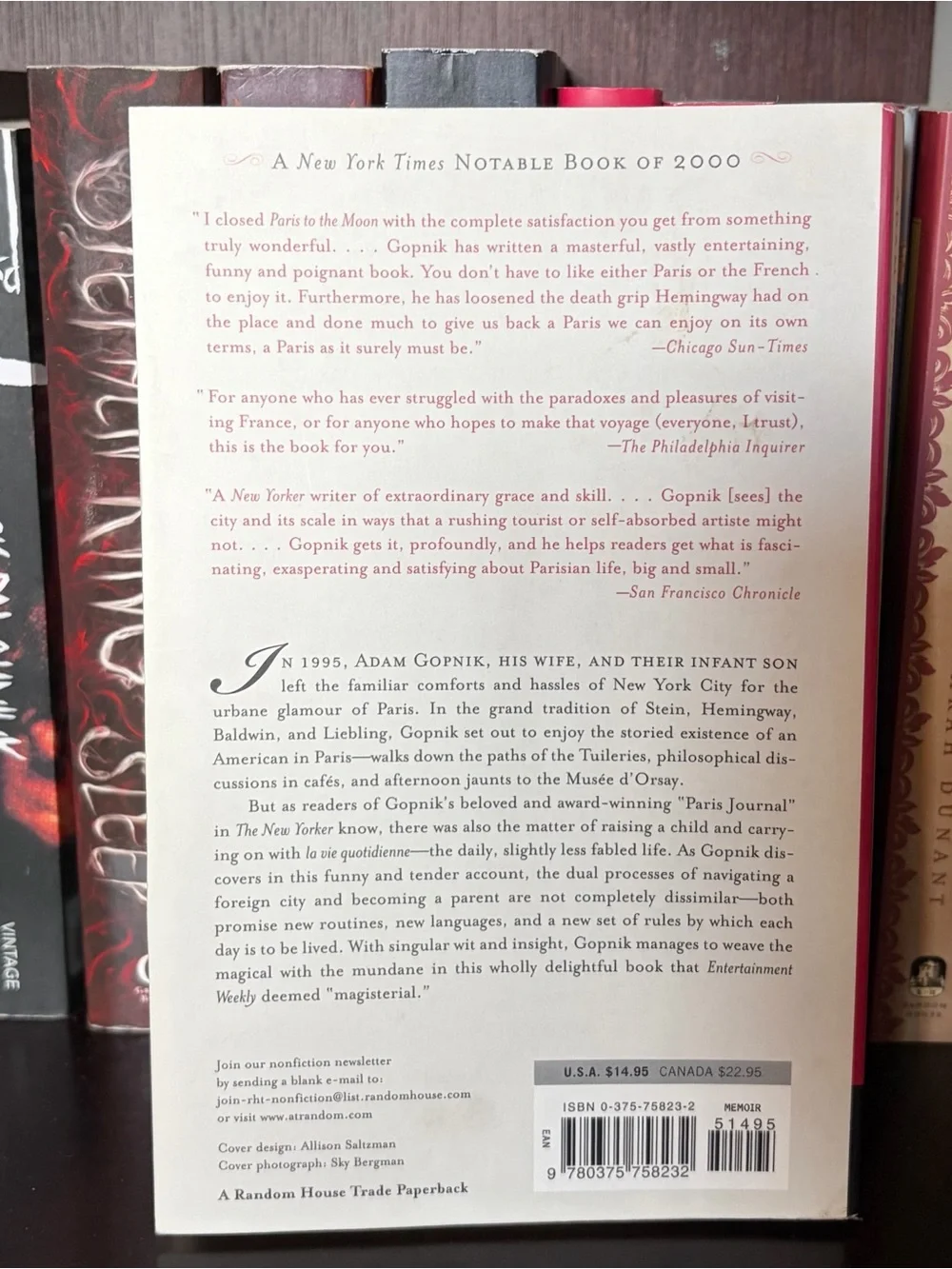 Paris to the Moon by Adam Gopnik
